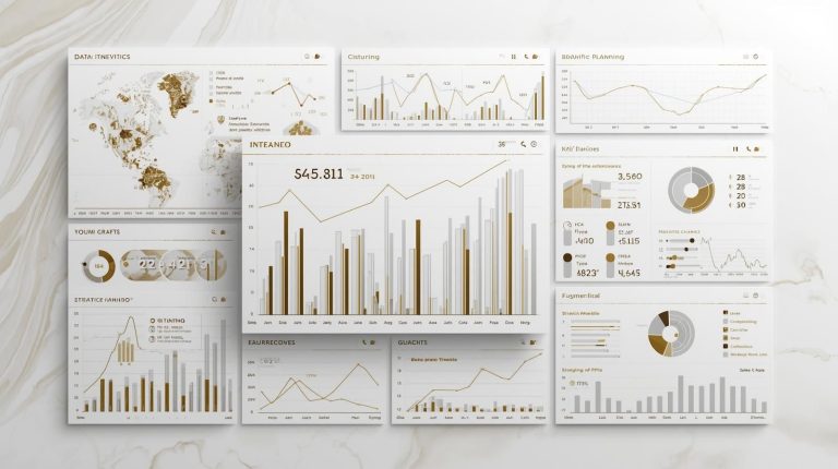 Data-driven business analytics dashboard for business growth
