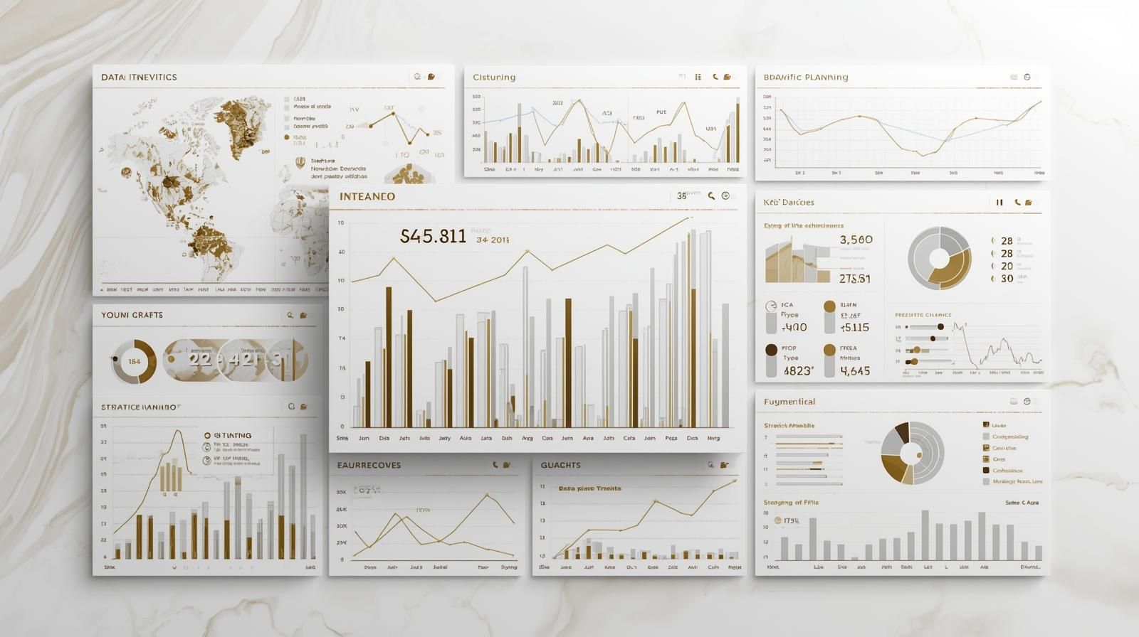 Data-driven business analytics dashboard for business growth