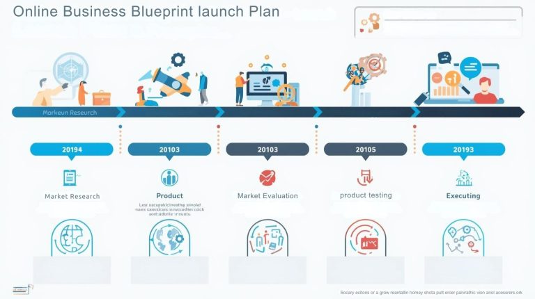 launch plan for online business blueprint for 2025