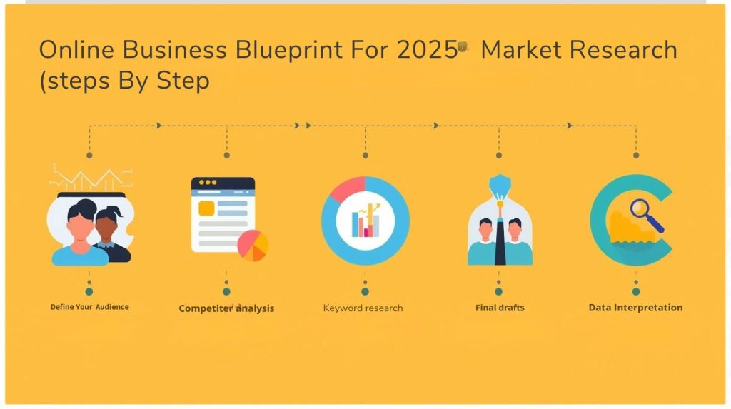 online business blueprint for 2025 market research steps
