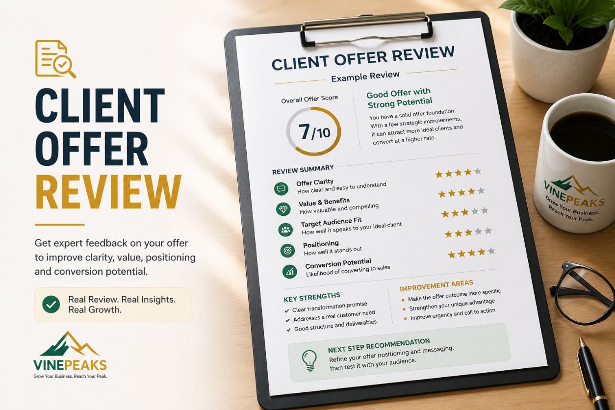 Client Offer Review Example