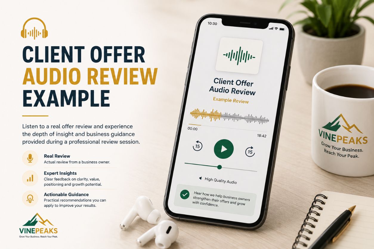 Offer Review Audio Example