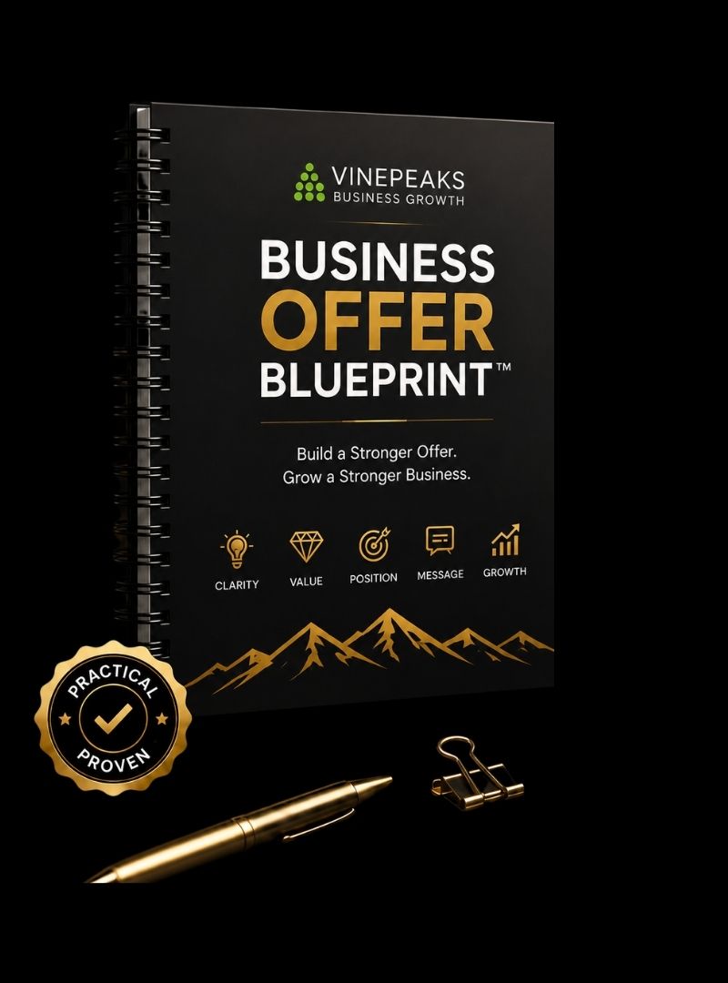 Business Offer Blueprint Toolkit Mockup